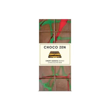 Choco Zen Crispy Kunafa Buenissimo Dubai Chocolate Bar Milk, 190G